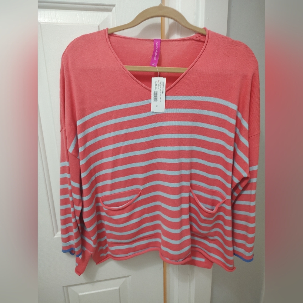 Zeket and Plover (M) Sweater Pretty New with Tags reg$150.00